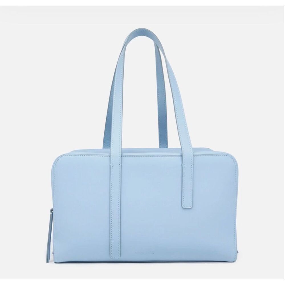 WE-AR4 THE ACCORDION Bag in Pale Blue NWT